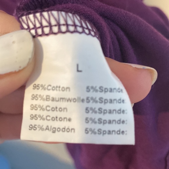 Purple Maternity Dress - Picture 5 of 5